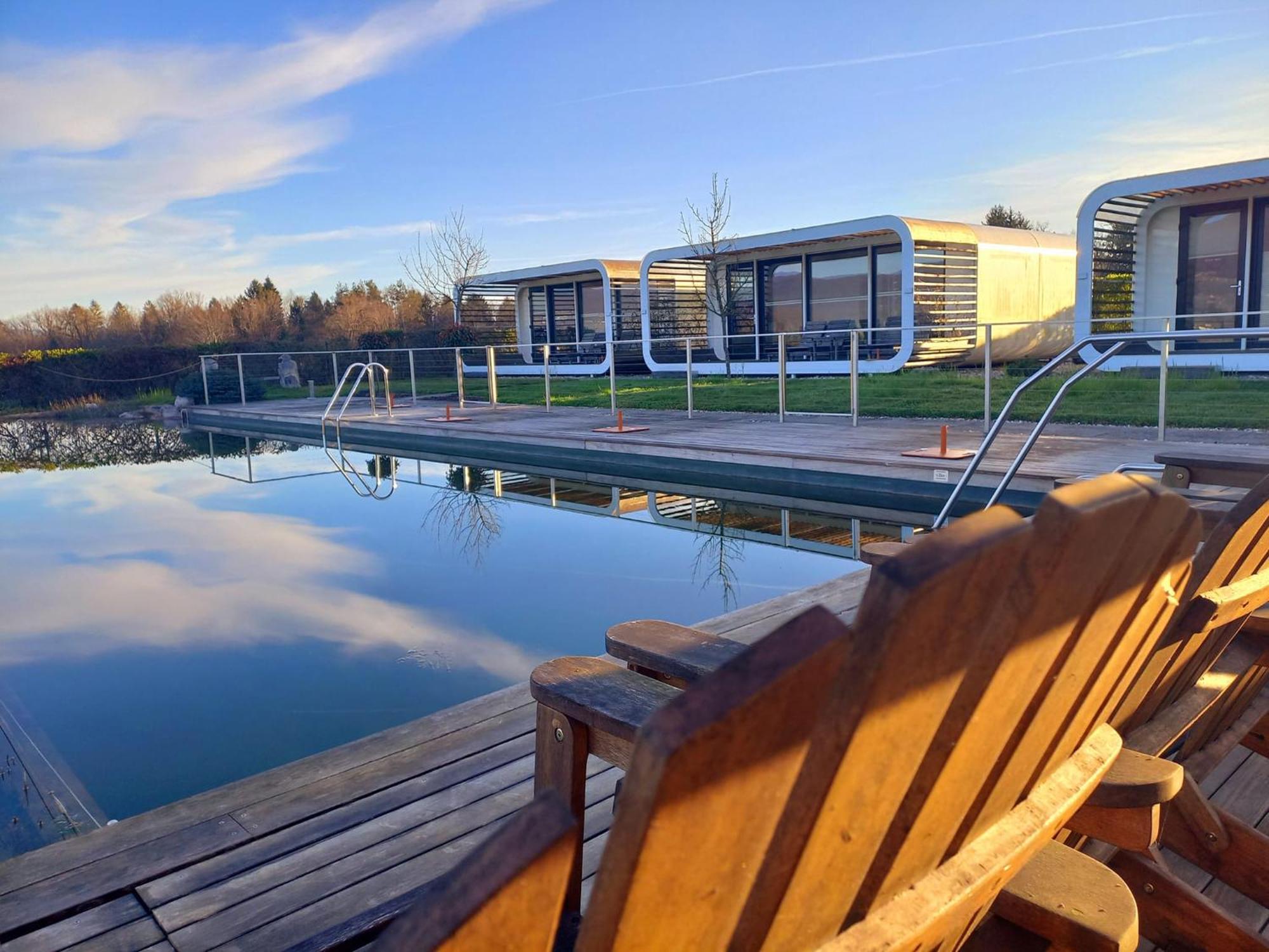 Glamping Maleric With Natural Pool Dragatus Exterior photo